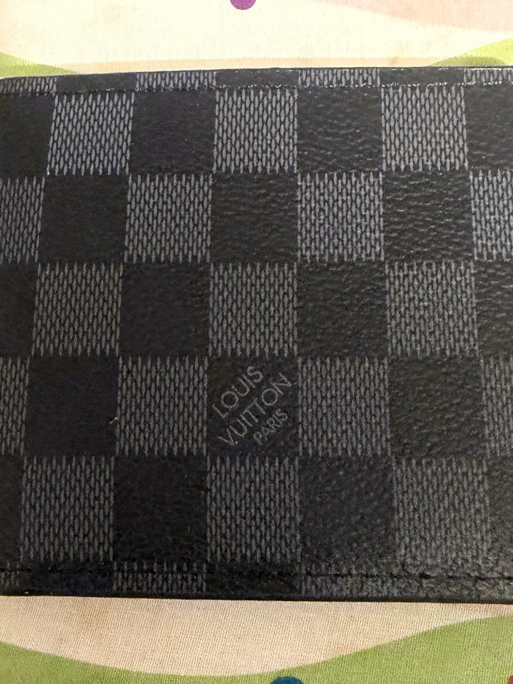 Black and gray wallet